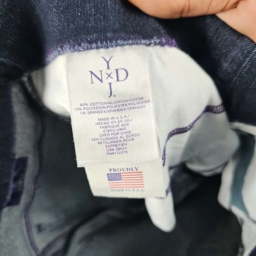 NYDJ Jeans Womens Size 6 Pull On Jegging Ankle Shapewear Slimming Stretch Denim - Picture 5 of 12